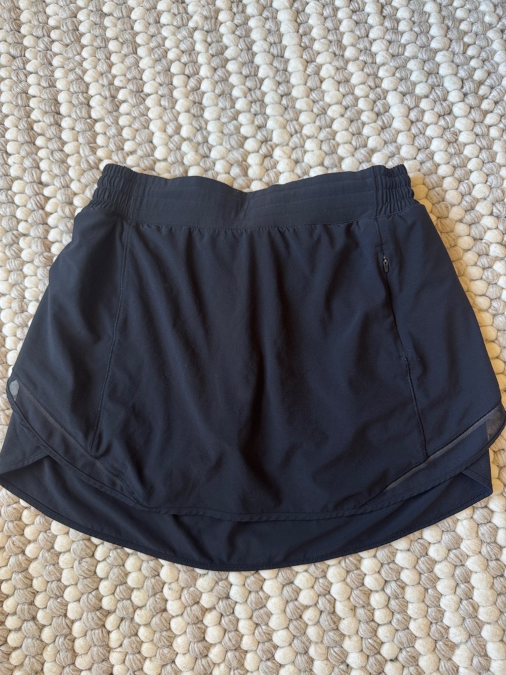 LuLulemon Hotty Hot High Rise Skort BLACK